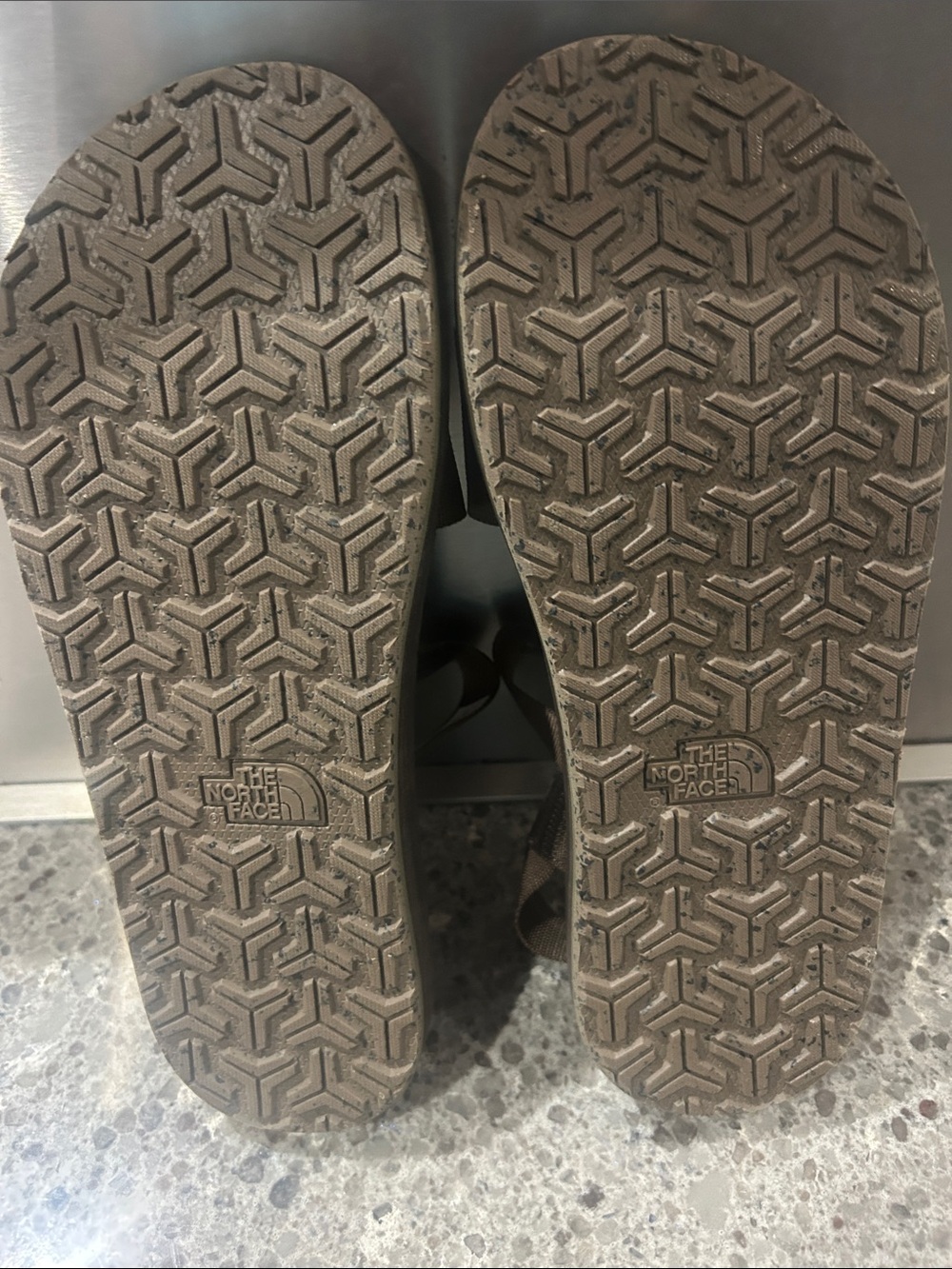The North Face Dark Brown Strappy Slide Sandals - Picture 4 of 5